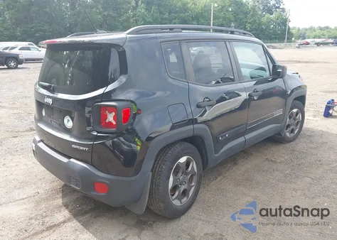 2017 Jeep Renegade Sport Fwd from USA, damaged, VIN ZACCJAAB4HPF43230